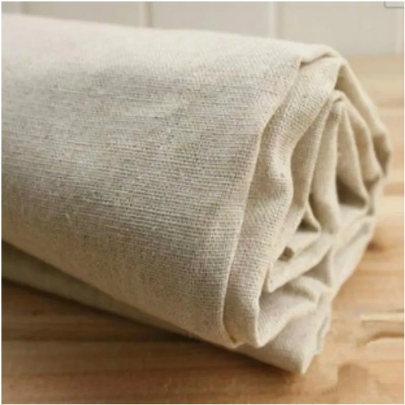 Cotton and linen mix fabric Clearance