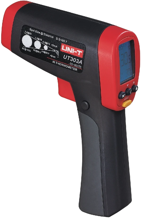 UNI T UT303A UT303C UT303D Non Contact Digital Thermometer IR Infrared Laser Temperature Gun