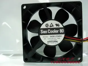

SANYO(Sanyo)Fan 8025 9A0812S404 DC12V 0.18A three - wire Cooling fan