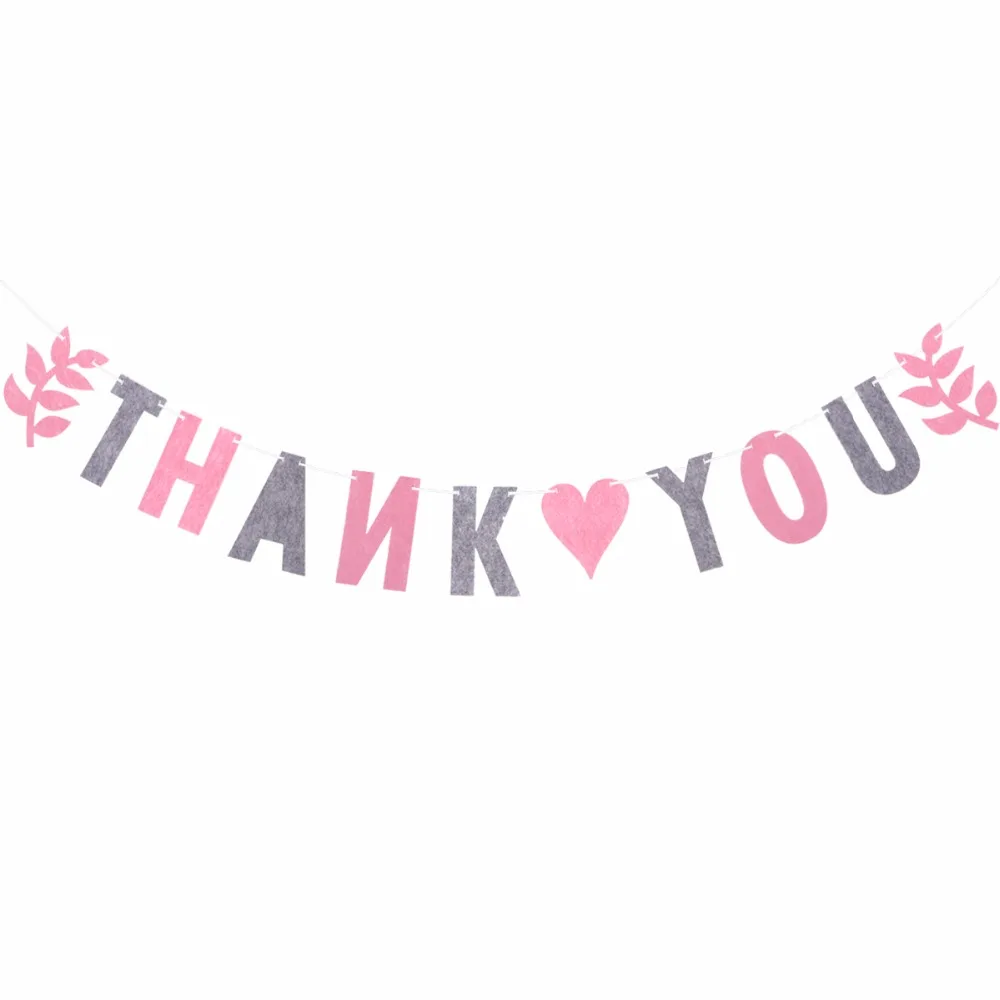 

Thank You Banner Paper Bunting Wedding Party Decoration Thanksgiving Day Decor Home Decor And Holiday Display