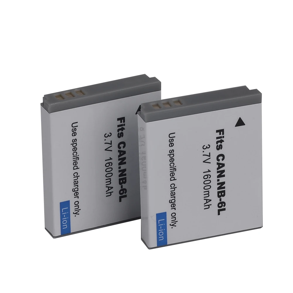 SCLS 1600mAh NB 6L NB 6LH BATTERY PACK FOR CANON POWERSHOT *1 /2311