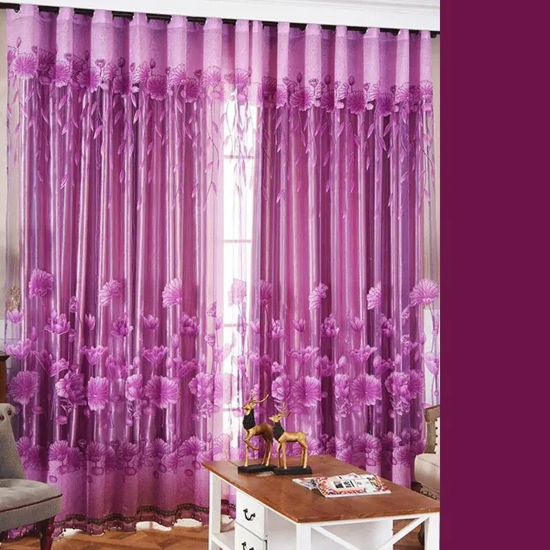 Version E Dormitorio Modernas Voilage Fenetre кухни Zaslony сделать окна роскошные шторы Cortinas De Luxo Para Rideaux ле салон шторы - Цвет: Version E