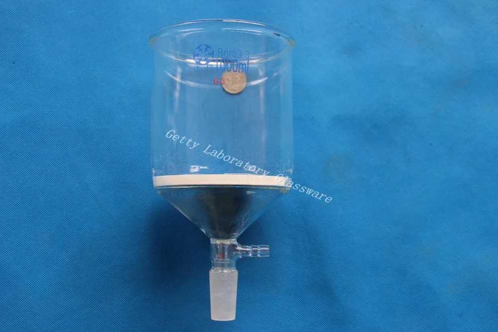 

1000mL Buchner funnel, 1L, C-Coarse filter, with 10mm hose,24/40 joint, (laboratory glassware)