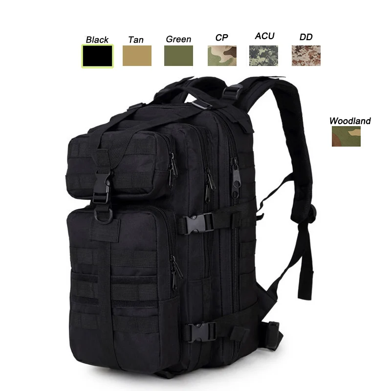 

Outdoor Tactical Pack / Bag/ Rucksack / Knapsack / Assault Combat Camouflage Tactical Molle Backpack