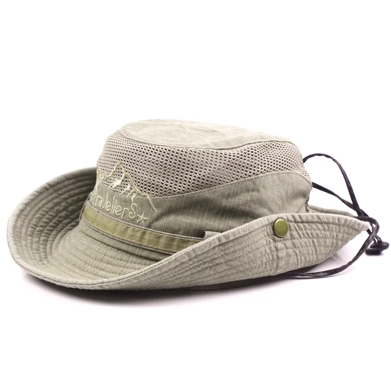 

2010 New Summer Outdoor Sports Hat Men's Hat Sunscreen Shade Men's Hat Outdoor Fishing Outside Hat Mountaineering Tourist