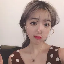 Модные женские мужские винтажные неправильный многоугольник оправа с прозрачными линзами очки в ретро-стиле оправа очки