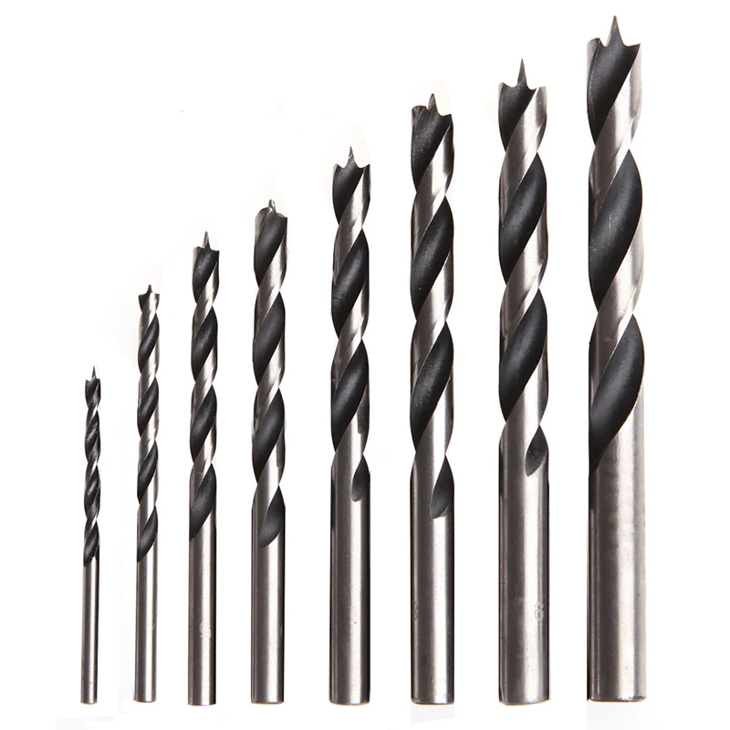 

8Pcs/Set 3MM-10MM HSS Drill Bits Kit For Woodworking Metal Wood Tools