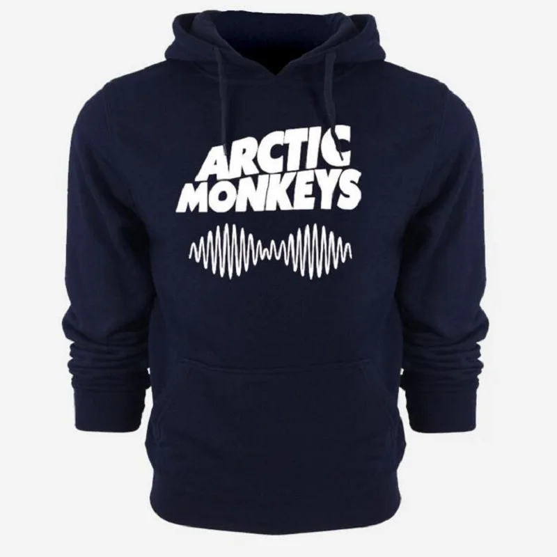 Осень-зима ARCTIC MONKEYS печатных флисовые толстовки для мужчин спортивный костюм с длинными рукавами; пуловеры для мужчин в стиле «хип-хоп» Свитера для скейтборда; Новинка