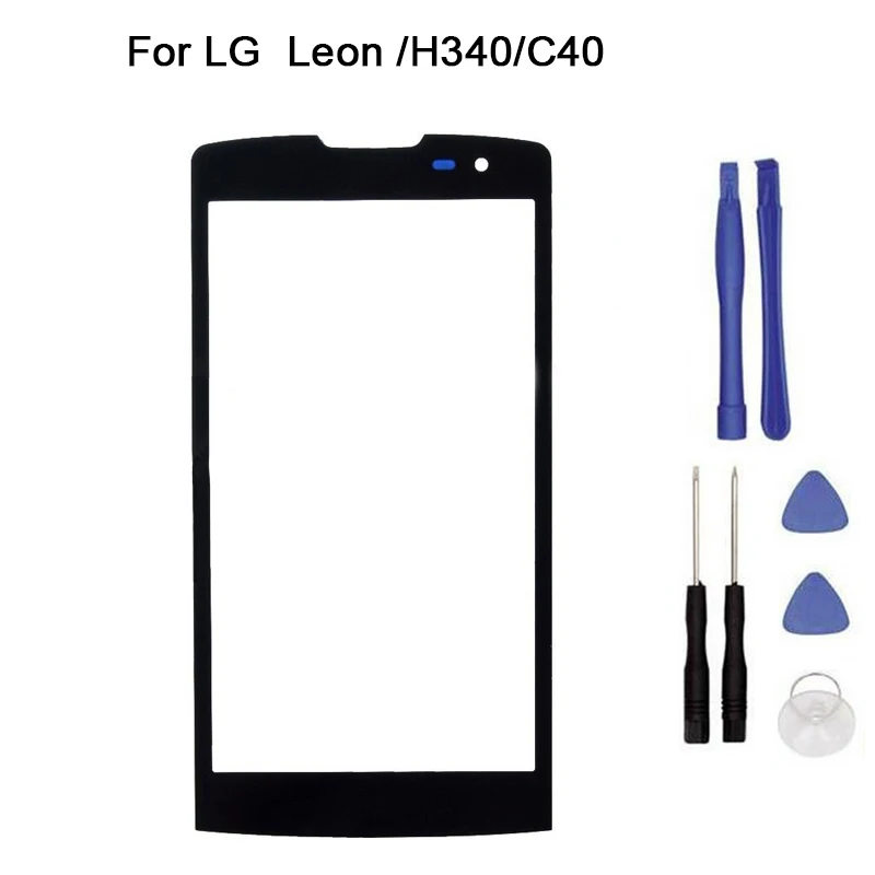 10 шт./лот сенсорный экран для LG Leon 4G LTE C40 H340 H342 H340N дигитайзер Переднее стекло