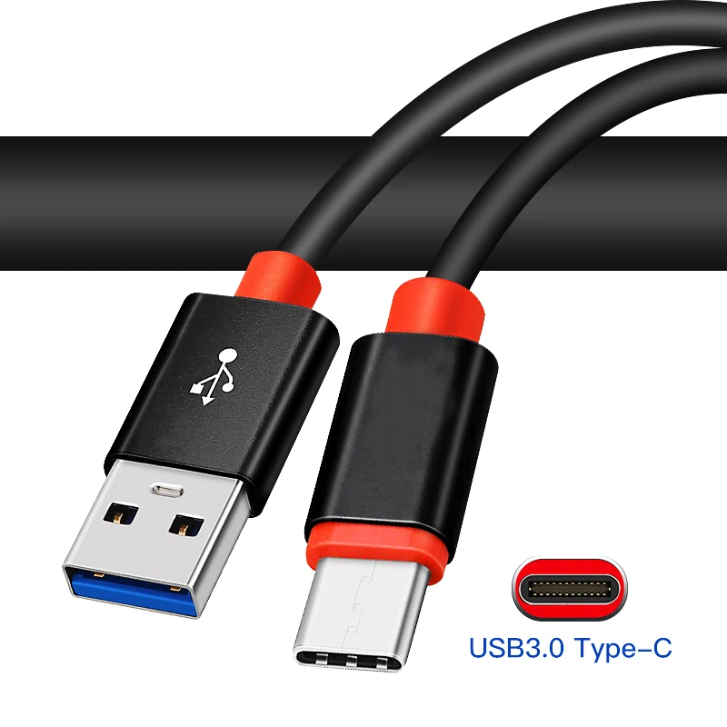 Кабель USB 3 0 Type C для быстрой зарядки и передачи данных Huawei Samsung Galaxy S9 xiaomi redmi note 7