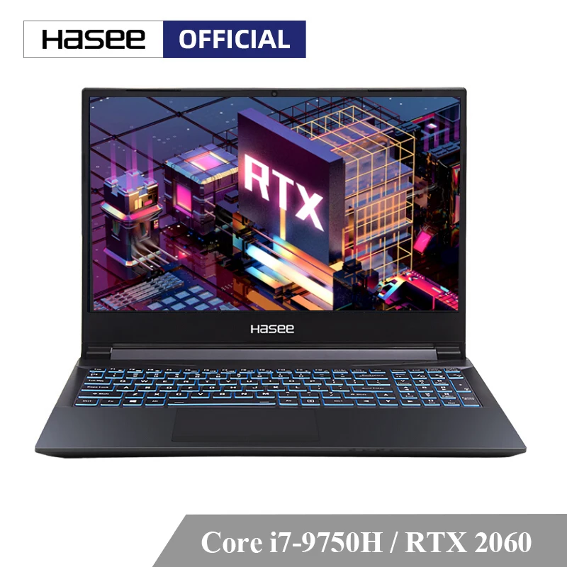 Hasee Z8-ct7na Laptop For Gaming(intel Core I7-9750h+rtx 2060 6g/8gb ...