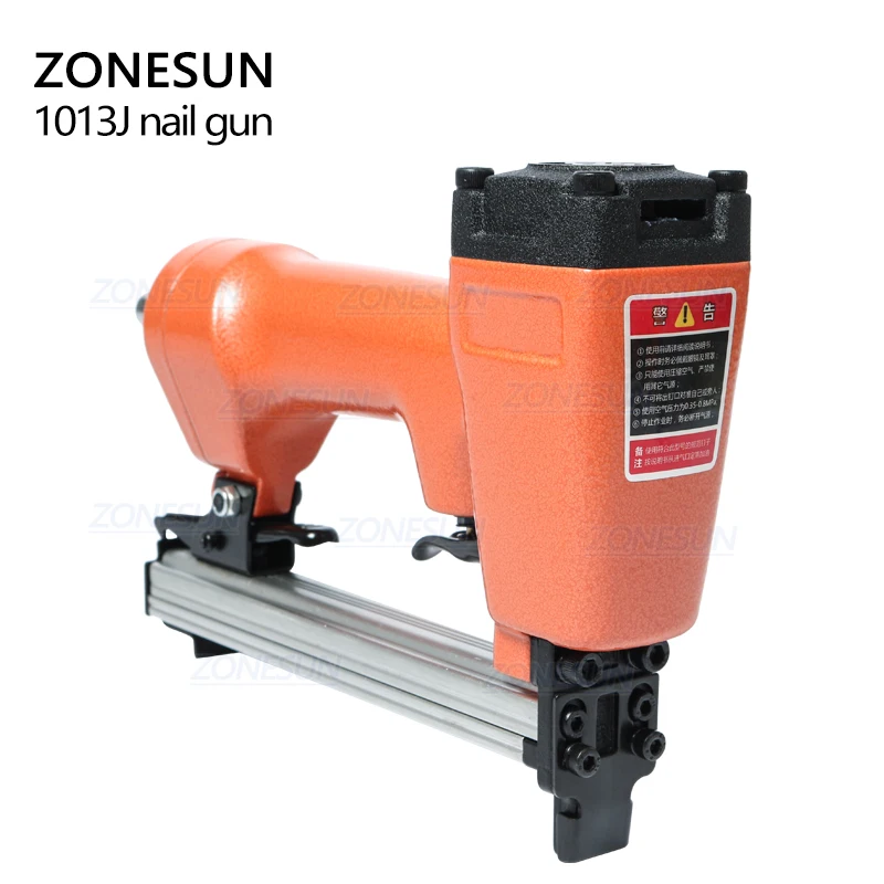 Пневматический пистолет для ногтей ZONESUN 1013J гвоздезабивной пневматический с