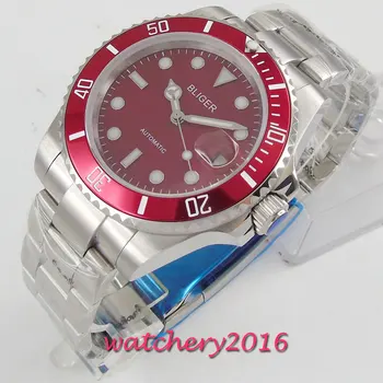 

Fashion Men's Steel Band Wrist Watch mens Date Luminous mark watch top brand luxury Automatic Movement Sapphire Glass watch men