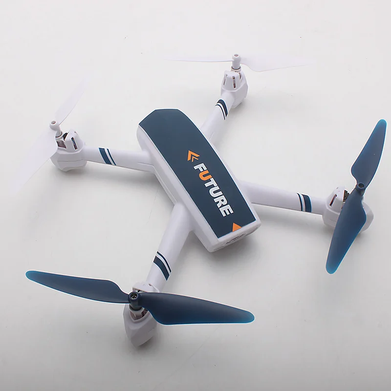 S586 мини Дроны с камерой HD 1080P RC вертолет Складная высота Удержание RC Квадрокоптер WiFi FPV gps микро-Дрон профессиональный - Цвет: white blue color