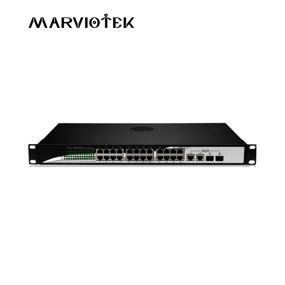 

24 port poe switch 10/100 poe switchs 48V 400W poe power supply ip camera poe security video surveillance system