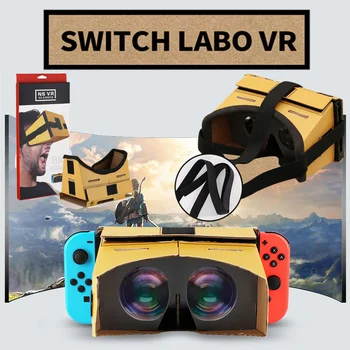 

For Nintendo Switch Labo vr folding cardboard The Legend Zeldas wilderness Odyssey folding NS Switch Console DIY cardboard LABO
