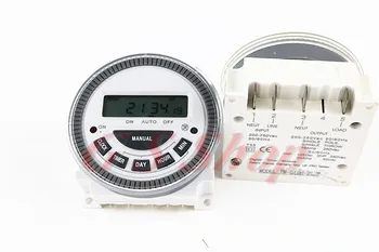 

CN304 AC 220V Digital LCD Power Weekly Programmable Timer Time Switch Relay