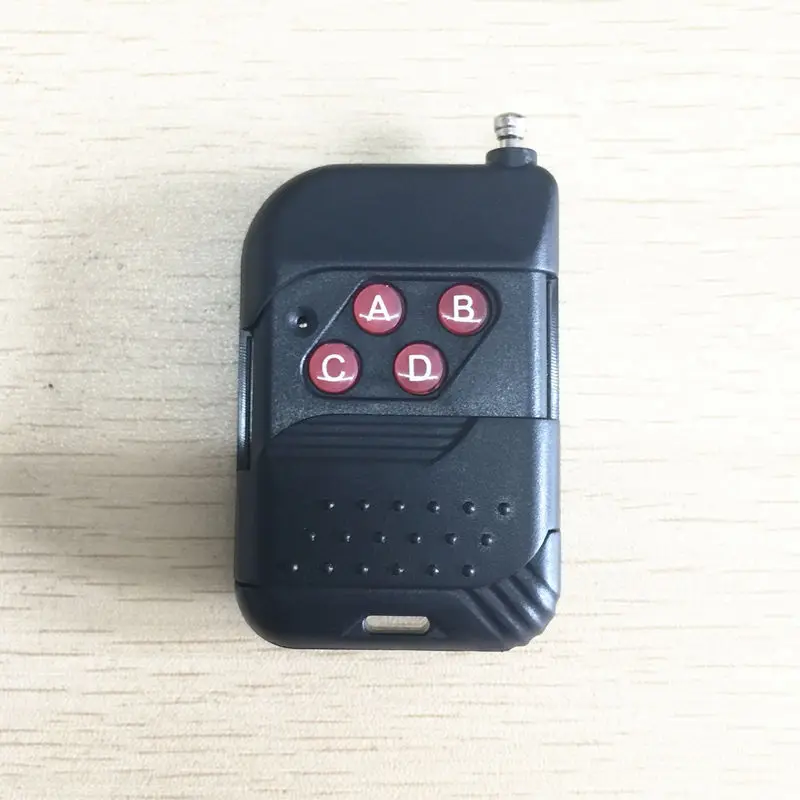 

DIFODA Universal 433mhz Wireless Mahogany 4channel Copy Code Remote Control Face To Face Cloning Garage Door SwitchDIFODA