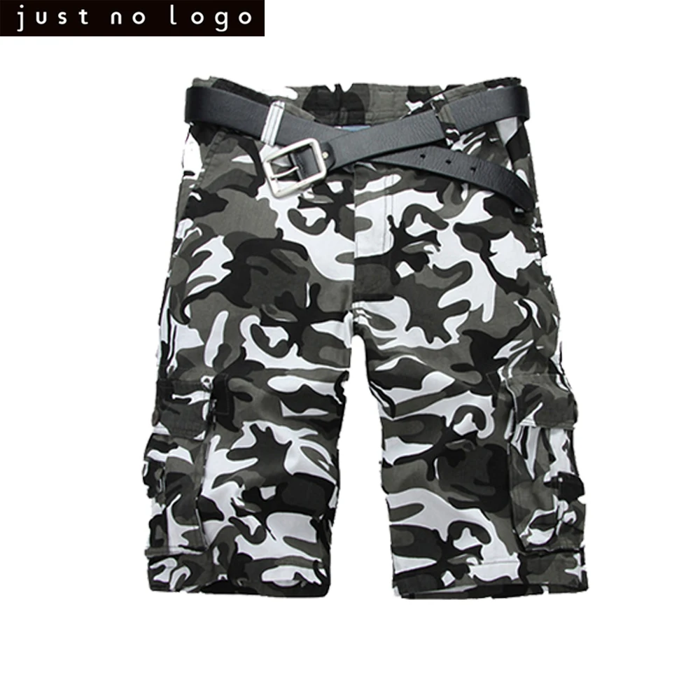 Mens Army Fatigue Cargo Shorts - Army Military