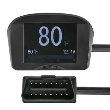 

AUTOOL Car OBD HUD Head Up Display Projector Voltage Speed Alarm Multi-Function Overspeed Warning Windshield Projector Alarm Sys