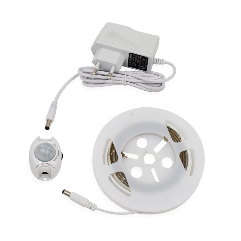 

Motion Activated LED Sensor Strip Waterproof IP66 Digital Bed-lighting Activated Illumination With Body Sensor 1.2M EU US Plug