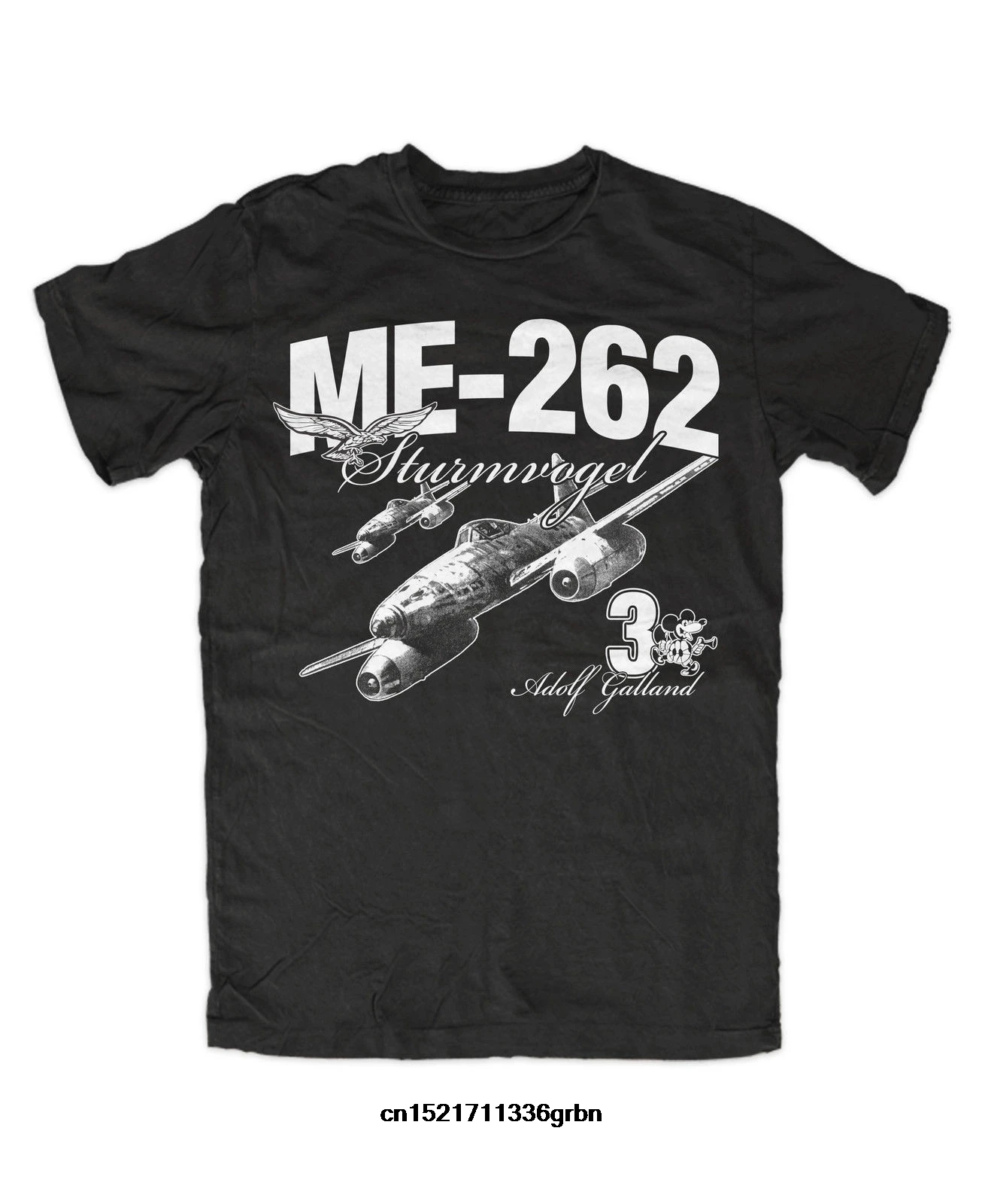 

Men t shirt ME-262 Galland s Male Tops WW2 Wehrmacht Luftwaffe Legende Deutsches Reich women