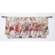 Средневековый гобелен Bayeux(la reine Mathilde) настенный гобелен настенный марокканский декор декоративные гобелены винтажный домашний декор