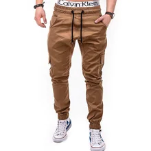 Мужские брюки для бега, новинка, повседневные брюки, Мужская брендовая одежда, высокое качество, Весенние длинные брюки цвета хаки, эластичные мужские брюки, мужские брюки для бега, 3XL