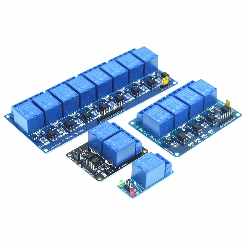 Реле 5 в 1 2 4 8 каналов 5 В релейный модуль с оптроном низкий уровень триггера реле платы расширения для Arduino