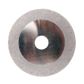 

100mm Double Side Diamond Glass Sawmill Grinding Ceramics Emerald Nephrite Gemstone Grinding Blade Cutting Disc Wheel