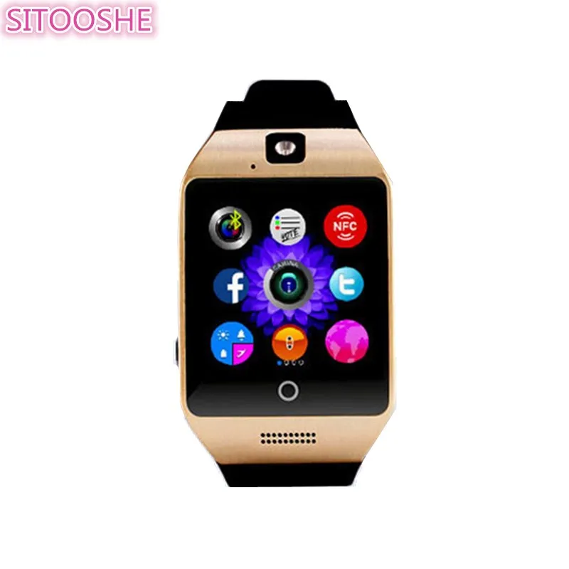 Смарт часы SITOOSHE Q18S телефон SIM карта удаленная камера фитнес трекер спортивные NFC