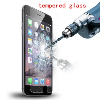 9H закаленное стекло для iphone 4S 5 5S 5c SE 6 6s 7 8 plus X XR XS Max защитная пленка + чистые