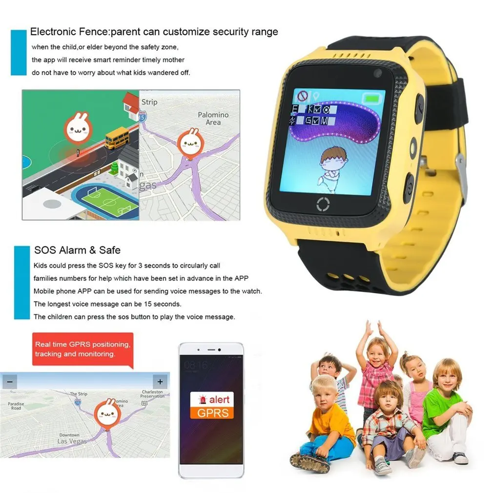 Anti-verloren M05/Y03 Kinder Smart Uhr GPS Tracker SOS Dual Weg Rufen Echtzeit GPS/LBS locator mit 