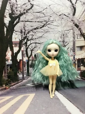 Кукла blyth аксессуар для съемки реквизит кукла 1/4 1/6 1/12 1/3 BJD кукла blyth фотография Фон/Пейзаж/фон уличный стиль