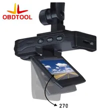 P5000 Cámara Del Coche Dvr 2.0 ”1280×720 Resolución Carcam Video P5000 Cámara Del Coche DVR
