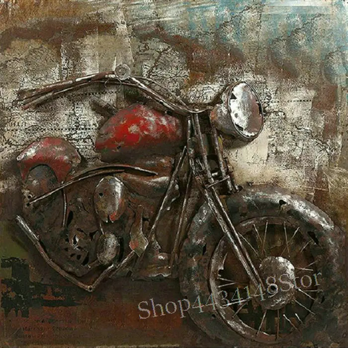 MHD diy алмазная живопись цветной мотоцикл пейзаж полный квадрат/круглые стразы 3d Алмазная вышивка украшение дома