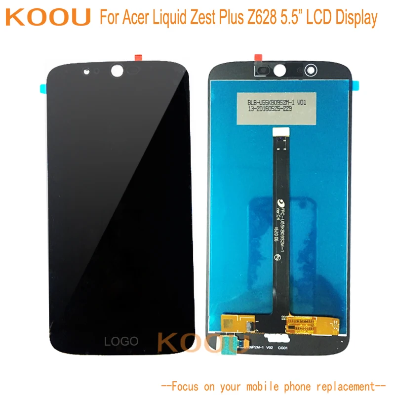 

For Acer Liquid Zest Plus Z628 LCD Display+ 5.5 inch Touch Screen Dightizer Assembly Replacement For Acer Mobile Phone LCDS