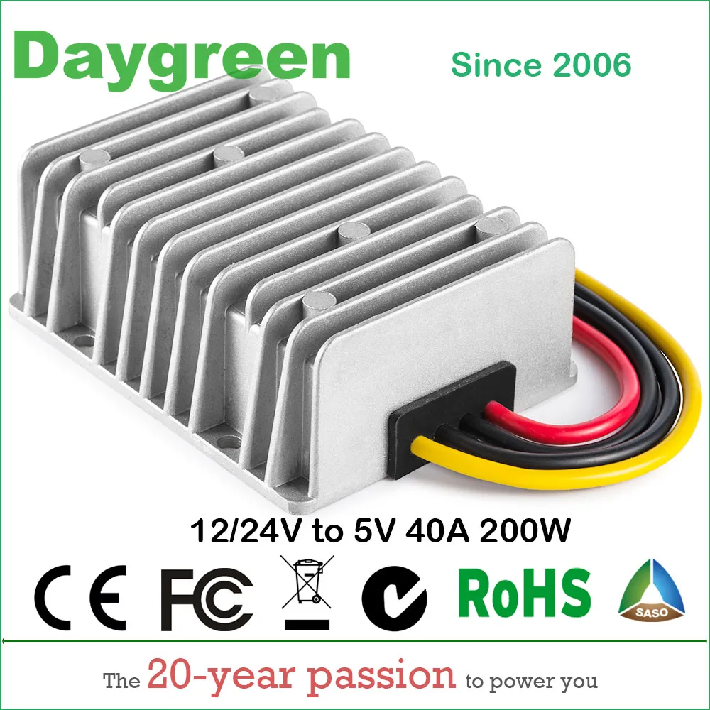 Оптовая продажа от Daygreen 12 В 24 до 5 40 А 200 Вт электрический кондиционер