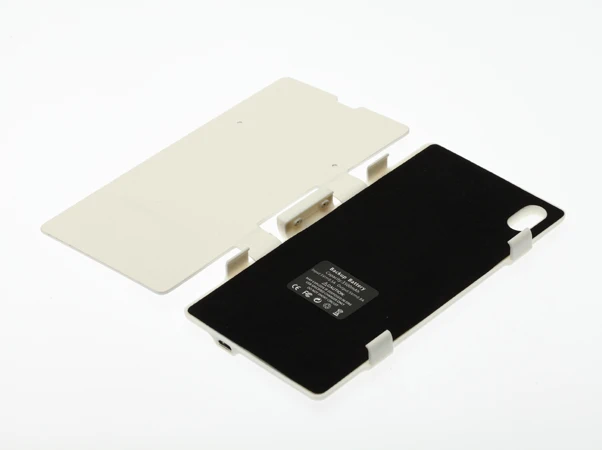 3500mAh white External Backup Battery Case Flip Leather Charger cover Power Pack for Sony L39h Xperia