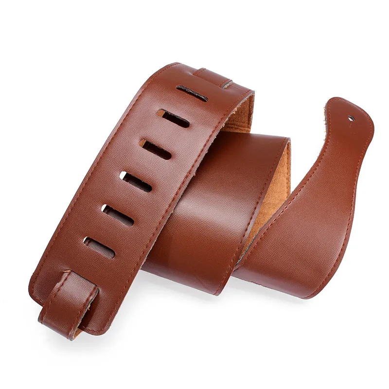 

Zebra 1Pcs 115cm Brown Adjustable Soft PU Leather Ukulele Guitar Belts Guitar Strap For Acoustic Guitar Bass Parts Accessories