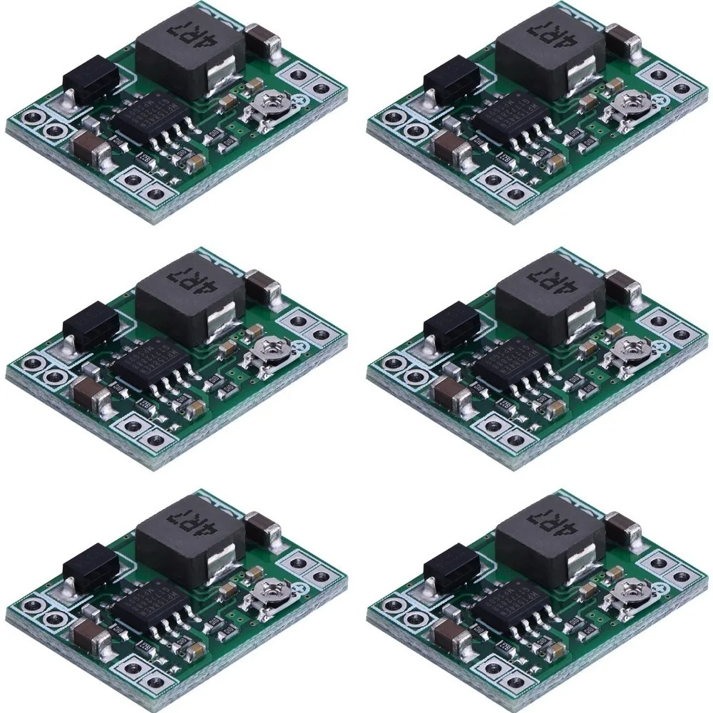 Ультра-маленький мини dc-dc Шаг вниз Питание модуль 3a Регулируемый понижающий преобразователь для Arduino заменить Lm2596 24 В до 12 в 9 v 5 v 3В