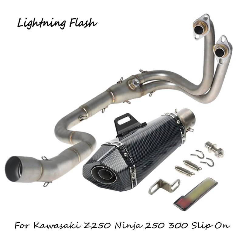 Aliexpress.com : Buy Full Exhaust System for Kawasaki Z250 Ninja 250