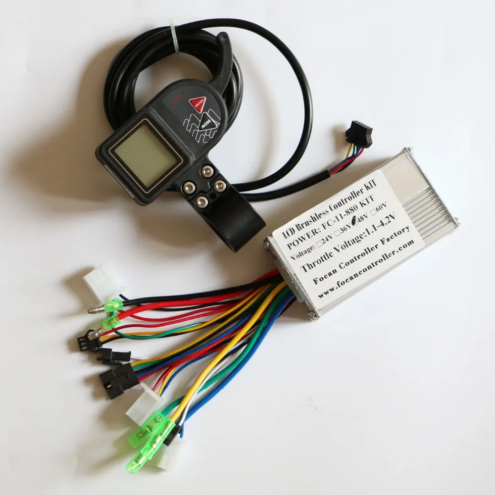 

electric scooter speed brushless controller with LCD meter