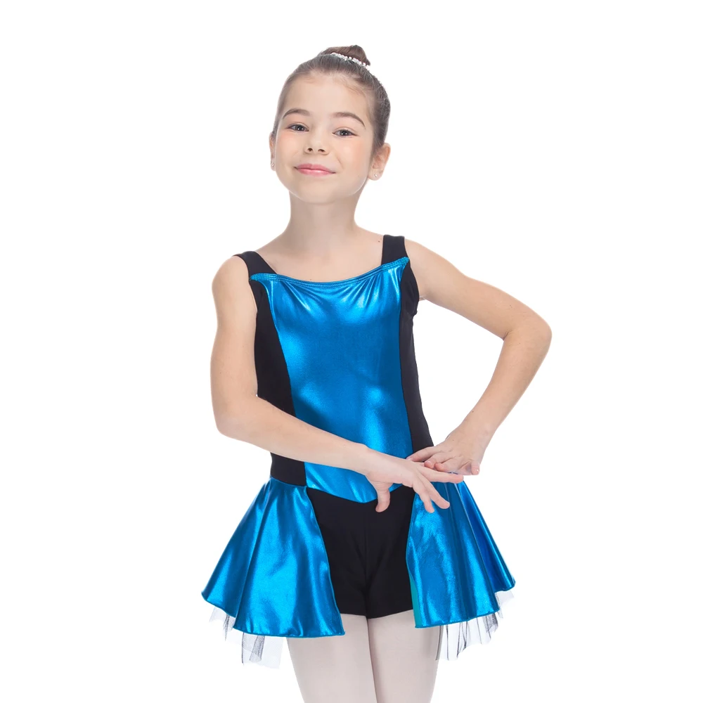 

Retail River Blue and More Colors Metallic Tank Leotard Tutus for Ladies and Girls