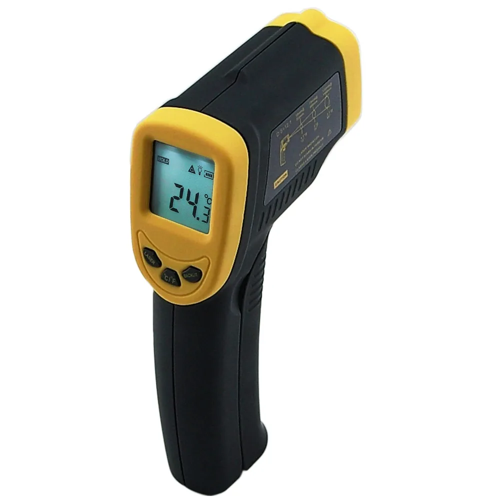 Digital Industrial Infrared Thermometer, 32400degC ( 26752degF) 121