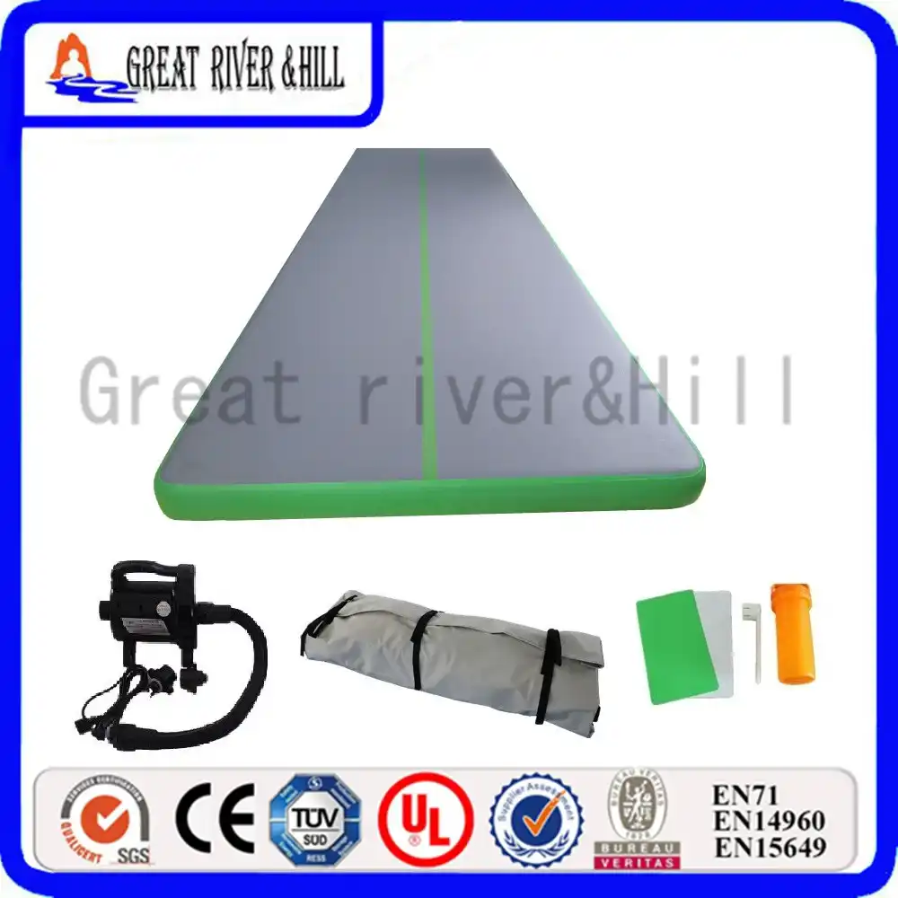 High Quality Inflatable Gymnastics Mats Air Tumble Track Bungee