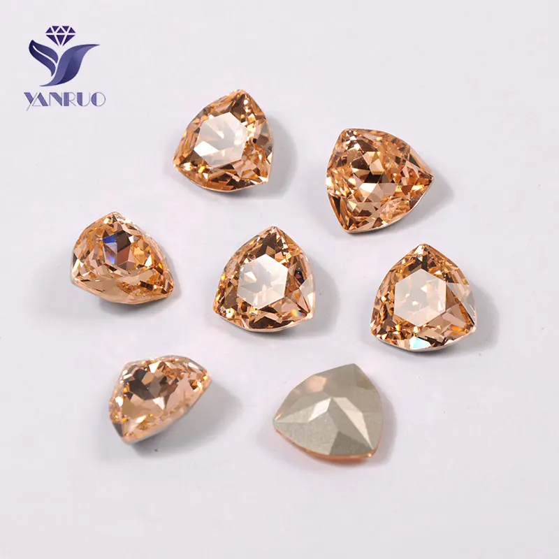 YANRUO 4706 супер качество камни и кристаллы пришить страз в форме когтя Pointback ремесло кристалл для камней для украшения одежды
