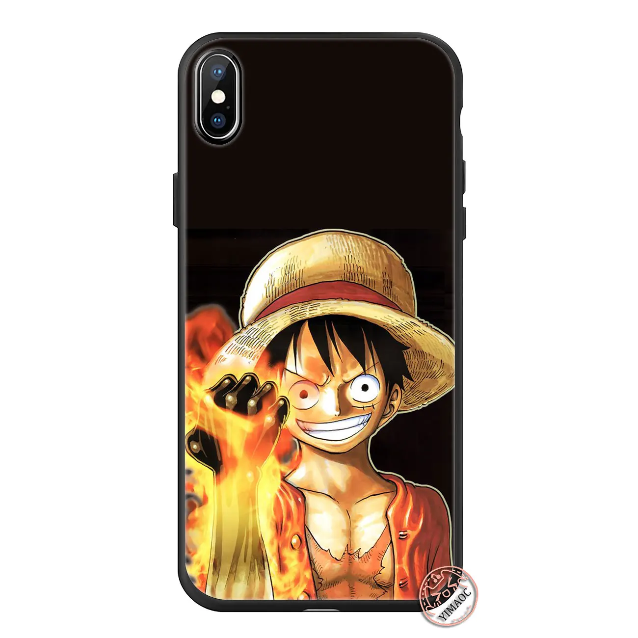 YIMAOC Зоро цельный Обезьяна D Luffy Мягкий силиконовый чехол для телефона для iPhone 11 Pro XS Max XR X 6 6S 7 8 Plus 5 5S SE 10 черный чехол - Цвет: 3