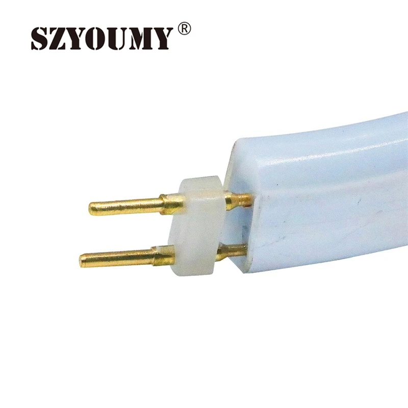 SZYOUMY 50 м 8 мм Широкие мини, неоновые, гибкие 120 светодиодный S/M 2835 SMD светодиодная неоновая трубка 220 В светодиодный знак доска трубка красная