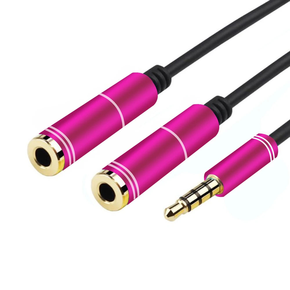 Audio Cable Jack 3.5mm Male to 2 Female (10)
